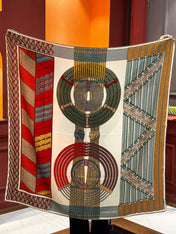 HERMES 25S SCARF 140 IN SILK 854806