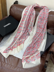 CHANEL 25S SCARF 200 IN CASHMERE 931463