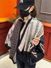 LOEWE 26S SCARF 140 IN CASHMERE SILK 248253