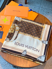 LV 26S SCARF 135 IN CASHMERE AND SILK 320940
