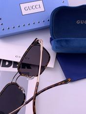 GUCCI 26S SQUARE FRAME IN METAL 422539