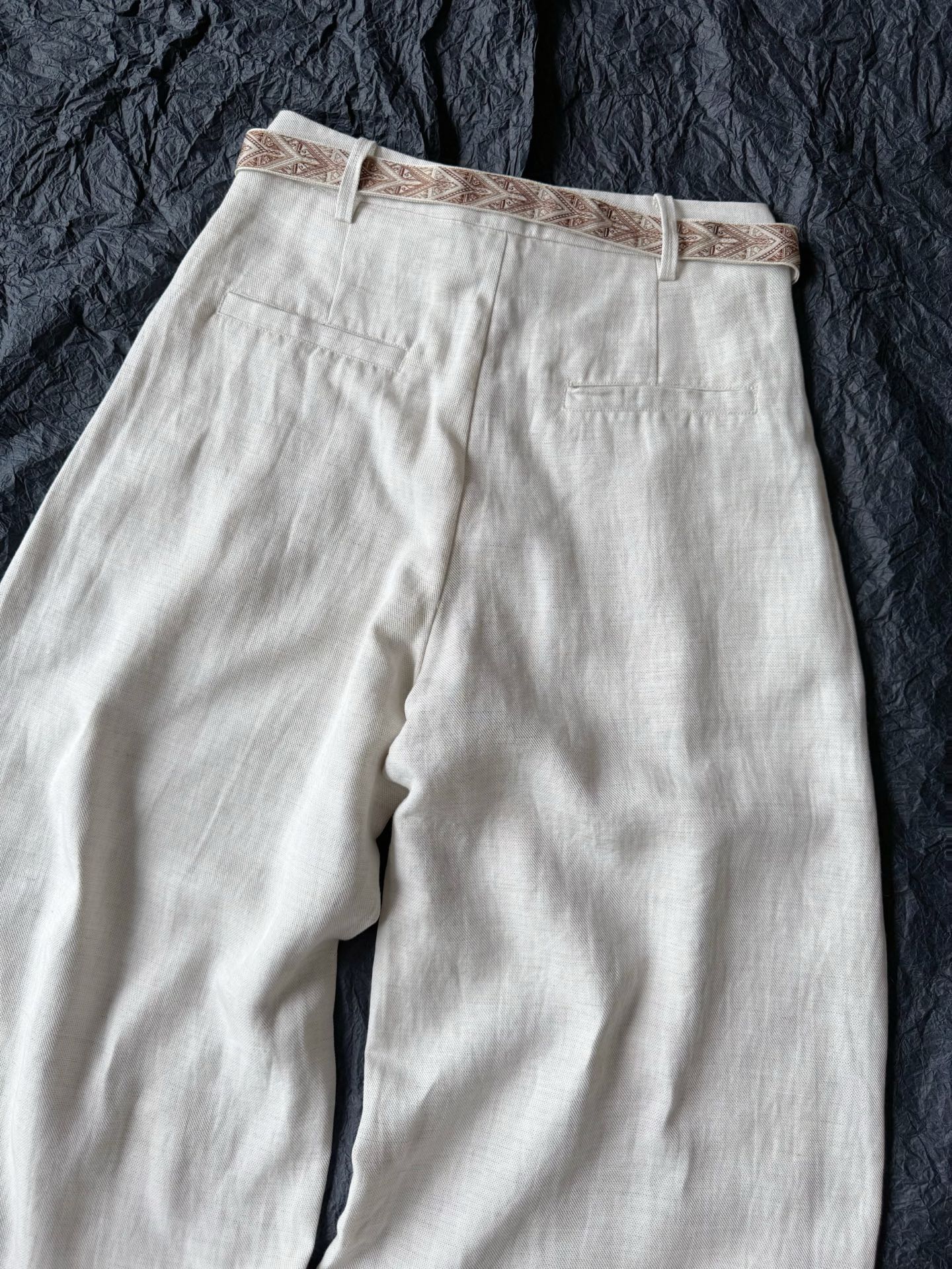 LORO PIANA 26S WIDE LEG PANTS 716