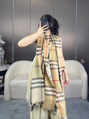 BBR SCARF 220 CM IN SILK CASHMERE 481239