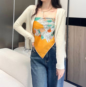 HERMES 26S SCARF 90 IN SILK 304311