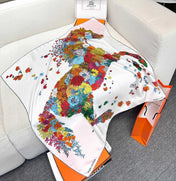 HERMES 26S SCARF 90 IN SILK 304308