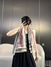DIOR 26S SCARF 140CM IN CASHMERE SILK 304568