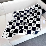 CHANEL 26S SCARF 90 IN SILK 290668