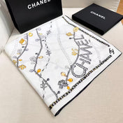 CHANEL 26S SCARF 90 IN SILK 307120