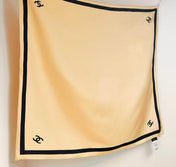 CHANEL 26S SCARF 90 IN SILK 303207