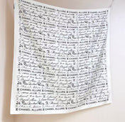 CHANEL 26S SCARF 90 IN SILK 305988