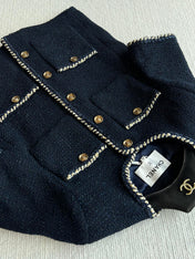 CHANEL SHORT-SLEEVE WOOL JACKET STYLE 29