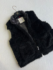 MONCLER 25S DOWN VEST IN BLACK 043
