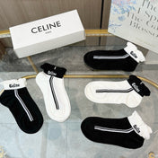 CELINE 26S ANKLE SOCKS 247880 (1 BOX)