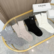 CELINE 26S CREW SOCKS 255128 (1 BOX)