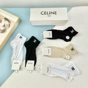 CELINE 26S ANKLE SOCKS 348484 (1 BOX)
