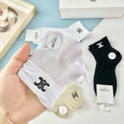 CELINE 26S ANKLE SOCKS 348484 (1 BOX)