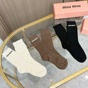 MIUMIU 26S CREW SOCKS 410317 (1 BOX)