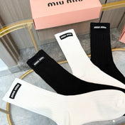 MIUMIU 26S CREW SOCKS 412422 (1 BOX)