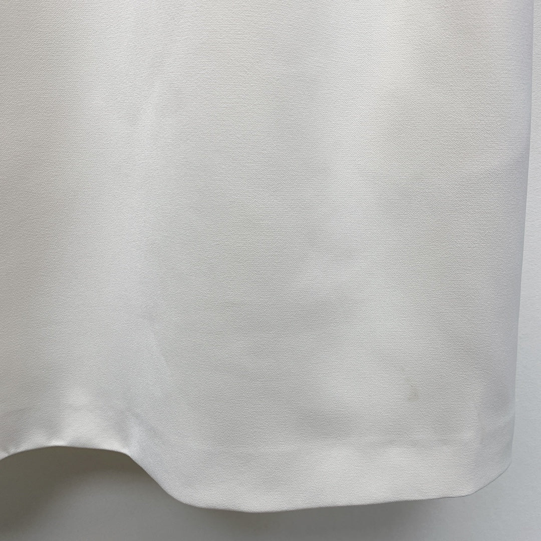 MIUMIU BEADED CREW NECK SHIFT DRESS 268123