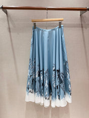 DIOR 26S MIDI A-LINE SKIRT 1408