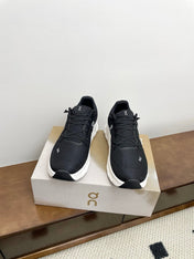 LOEWE 26S CLOUDTILT SNEAKER IN BLACK AND WHITE RECYCLED POLYESTER
