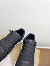 LOEWE 26S CLOUDTILT SNEAKER IN BLACK AND WHITE RECYCLED POLYESTER