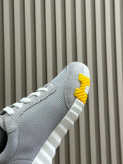 BOUNCING SNEAKERS LIGHT GRAY CALFSKIN