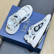 DIOR 26S B30 COUNTDOWN TECH SNEAKER IN WHITE TECHNICAL FABRIC AND SUEDE