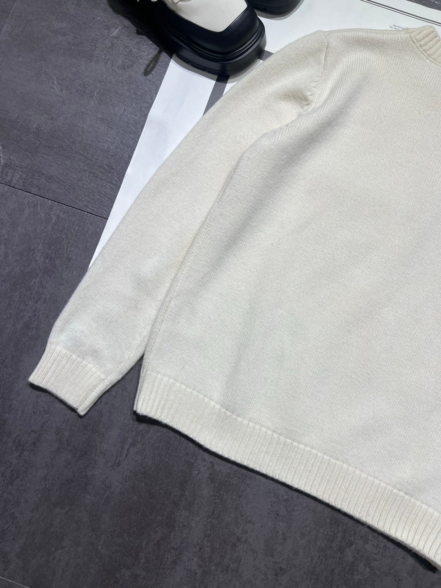 CHANEL 26S BEADED SWEATER 695
