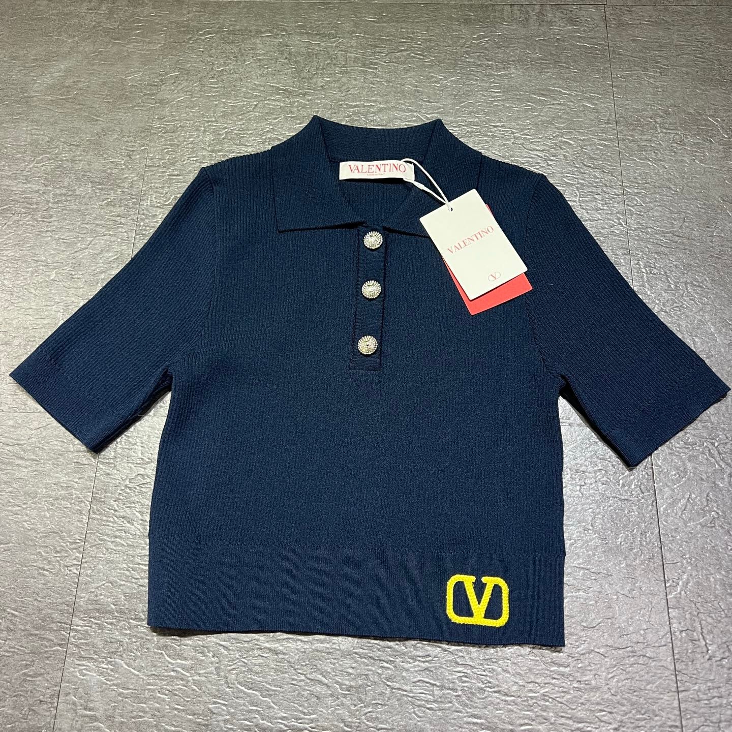 VALENTINO 26S SHORT-SLEEVE POLO SHIRT 343