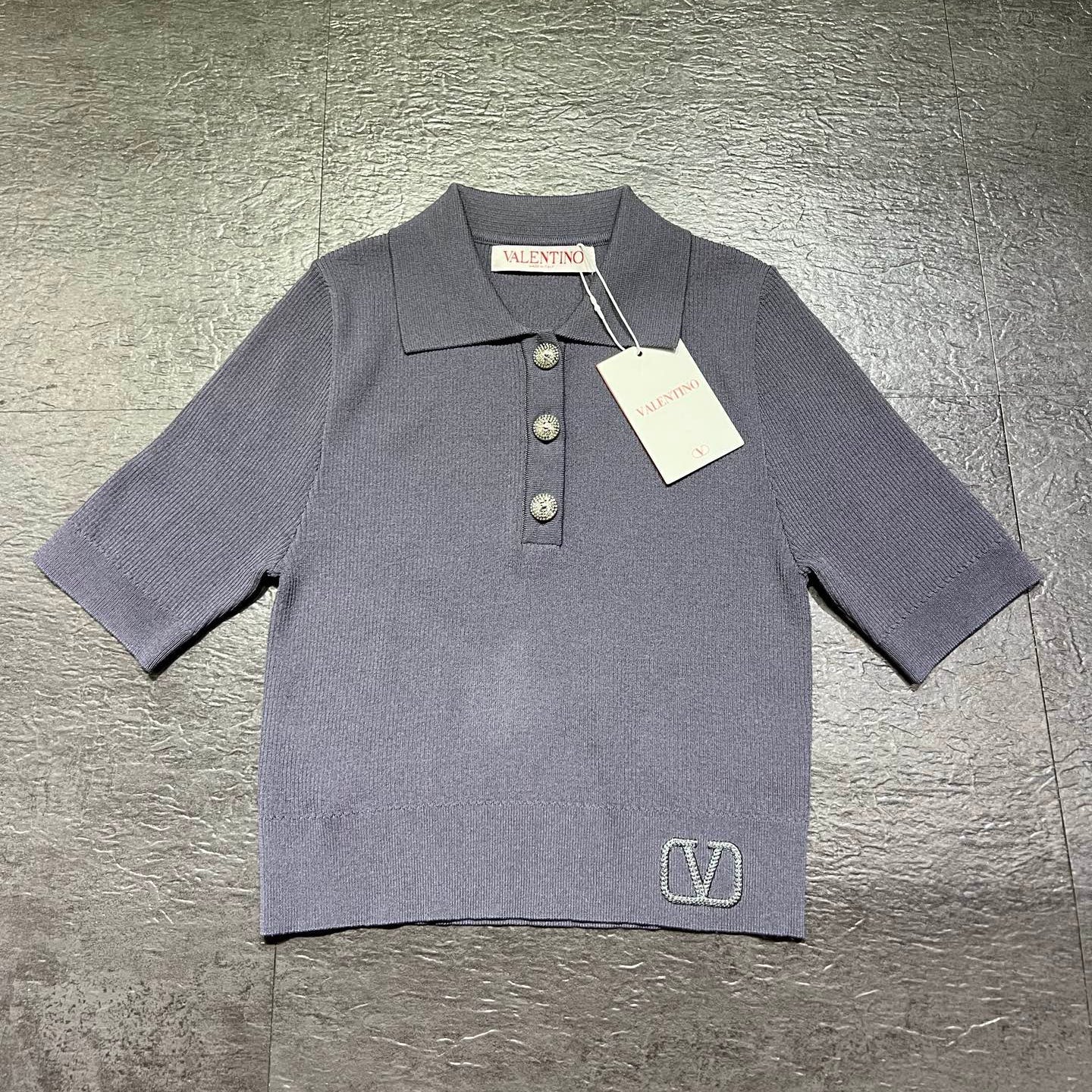 VALENTINO 26S SHORT-SLEEVE POLO SHIRT 344