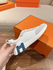 MAINLAND SNEAKER IN PALE GRAY SUEDE AND WHITE BREATHABLE MESH FABRIC 959352