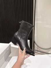 CELINE 25S CHELSEA BOOTS CLASSIC 45MM IN BLACK CALFSKIN