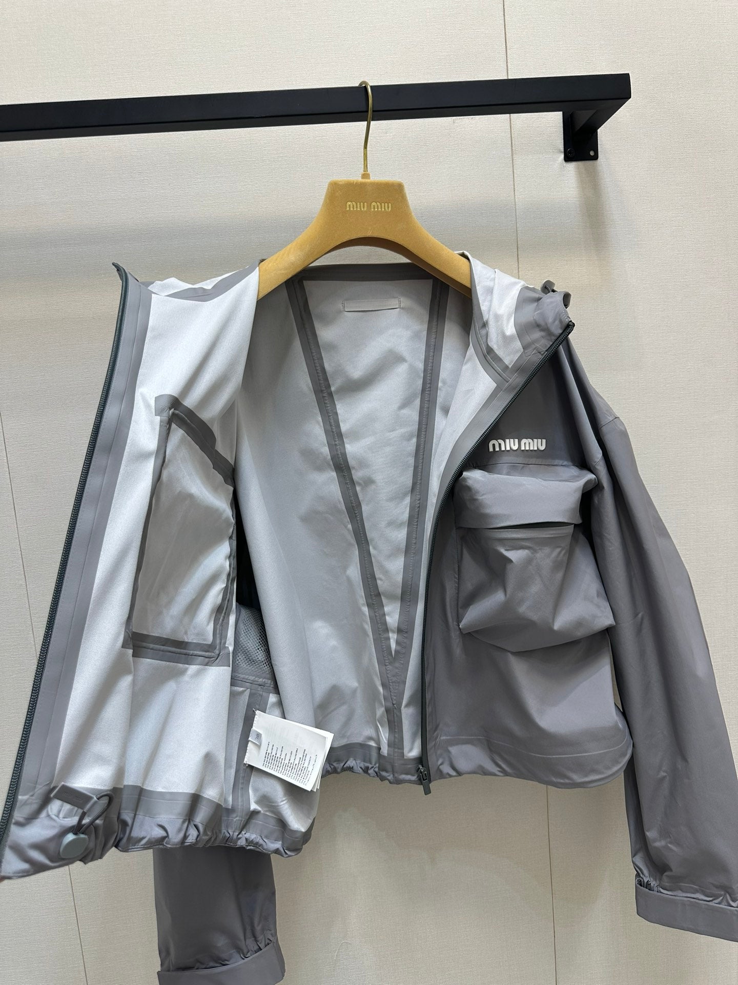 MIUMIU HOODED JACKET STYLE 39