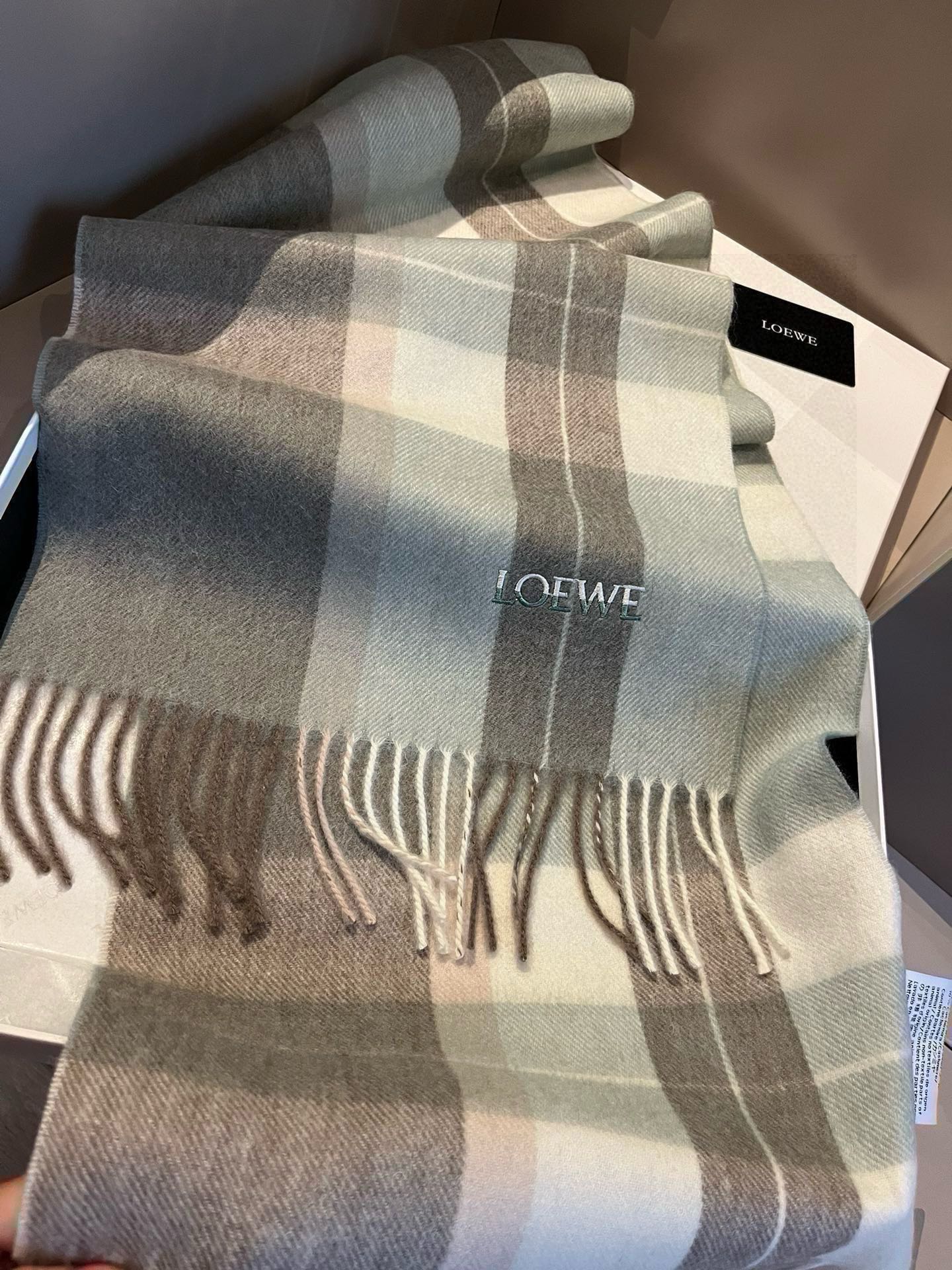 LOEWE 26S SCARF 180 IN CASHMERE 483544