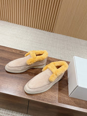 LP CLASSIC SUMMER CHARMS WALK LOAFERS KHAKI CALFSKIN