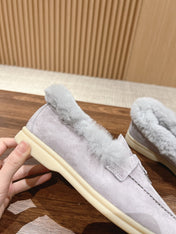 LP SUMMER CHARMS WALK LOAFERS BRIGHT GRAY FLEECE