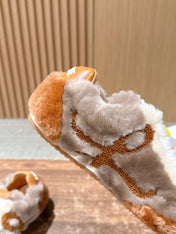 LOEWE 26S BALLET RUNNER 2.0 IN BROWN SHEARLING