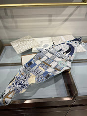 DIOR 26S SCARF 120CM IN SILK 307100
