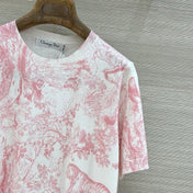 DIOR 26S SHORT-SLEEVE CREWNECK T-SHIRT 1344