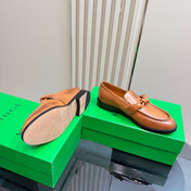 ASTAIRE LOAFER IN CINNAMON BROWN CALFSKIN