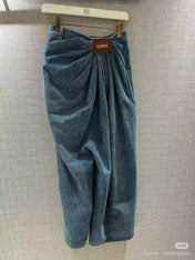 LOEWE RUCHED-WAIST JEANS 232368