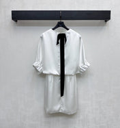 MAXMA 25S SHORT SLEEVE DRESS WITH BOW 264550