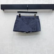 MIUMIU 26S MINI PLAID SKORT 894