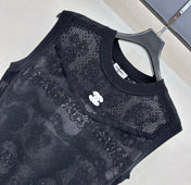 CHANEL 26S SLEEVELESS SWEATER STYLE 1064