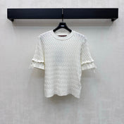 GUCCI 26S SHORT SLEEVE KNIT TOP 354