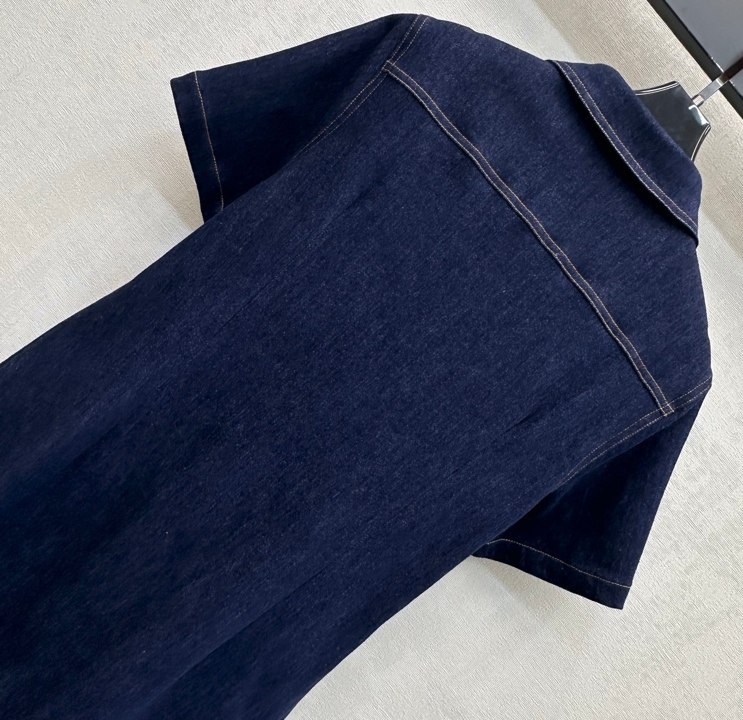 GUCCI 26S ZIP FRONT DENIM DRESS 299