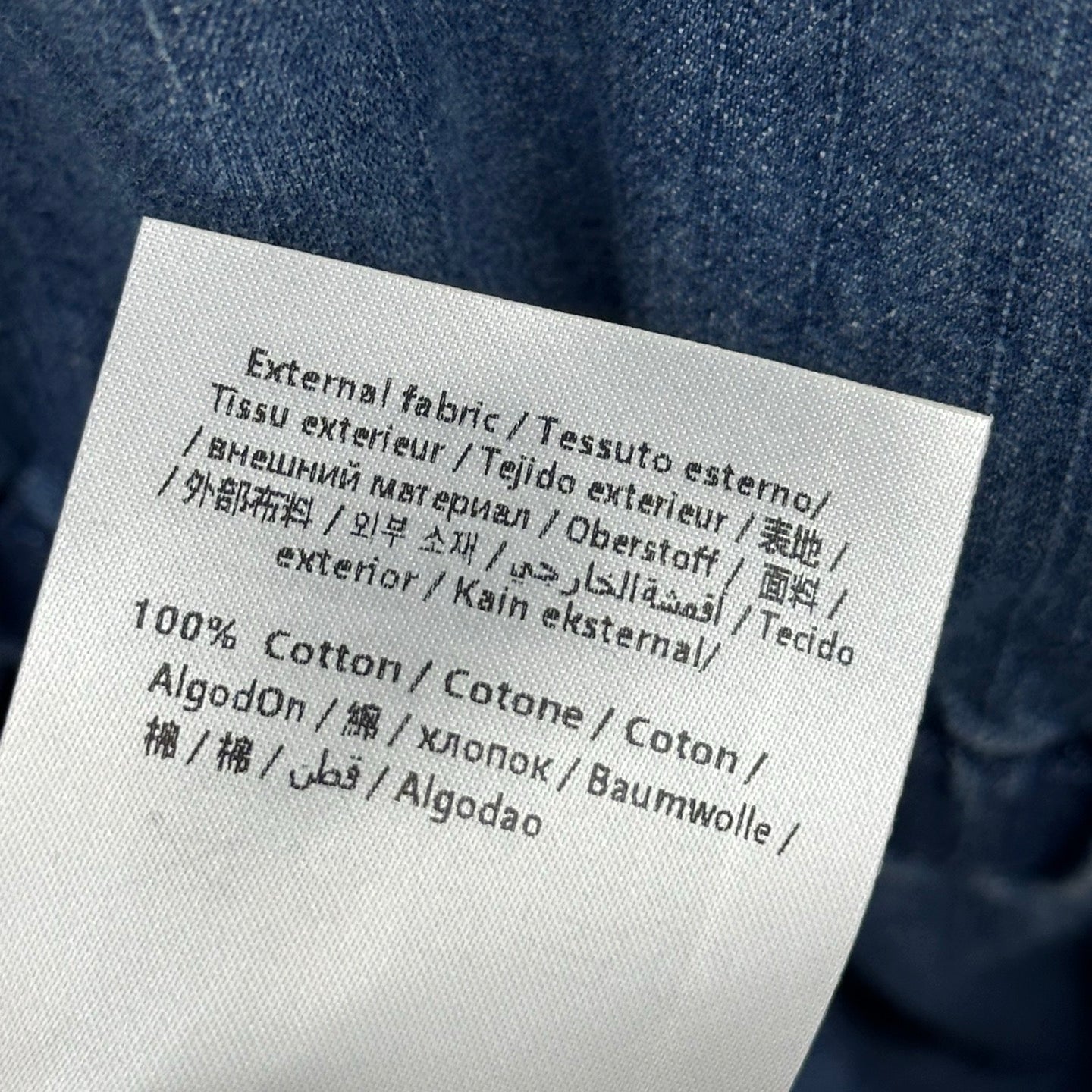 VALENTINO 26S LONG-SLEEVE DENIM SHIRT 348