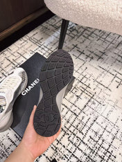CLASSIC SNEAKERS IN SILVER SHEEPSKIN