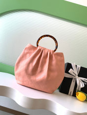 CHANEL 26S HAND BAG 32 IN PINK LAMBSKIN GOLD HARDWARE